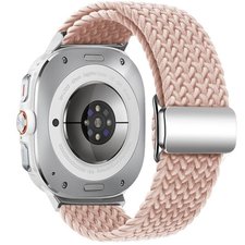 ����� �� / ������ ���� Loop Magnetic Buckle Nylon Band ���� iBands (��� Pink Sand)  ����� ��� ����  Samsung Galaxy Watch Ultra / Watch Ultra 2025