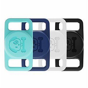 ����� ������ ���� ���� Solid Color Hard Case ���� LaTera ��� ��� AirTag (���� 4 ������)