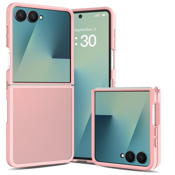 ����� ���� ���� Skin Feel Contrast Case ���� LaTera ������ ������ ����: Samsung Galaxy Z Flip 8 (��� ����)