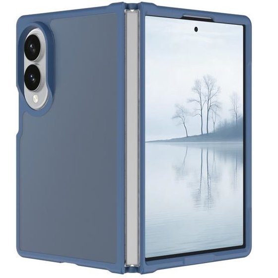 ����� ���� ���� Skin Feel Contrast Case ���� LaTera ������ ������ ����: Samsung Galaxy Z Fold 8 (��� ����)