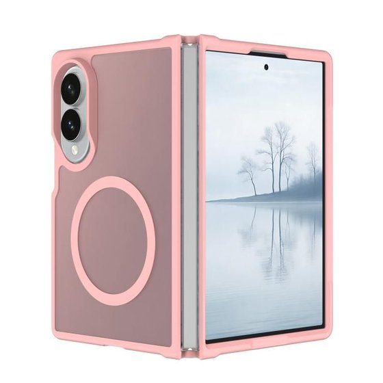 ����� ���� ���� Skin Feel Contrast MagSafe Case ���� LaTera ������ ������ ����: Samsung Galaxy Z Fold 8 (��� ����)