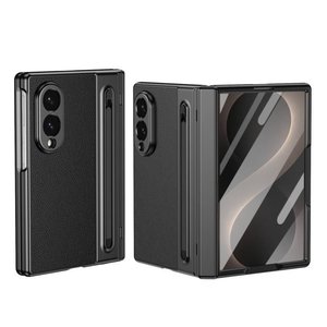 נרתיק קשיח כולל עט מדגם Grain Integrated Case מבית LaTera לטלפון סלולרי מדגם: Samsung Galaxy Z Fold 8 (צבע שחור) נרתיק קשיח כולל עט מדגם Grain Integrated Case מבית LaTera לטלפון סלולרי מדגם: Samsung Galaxy Z Fold 8 (צבע שחור)